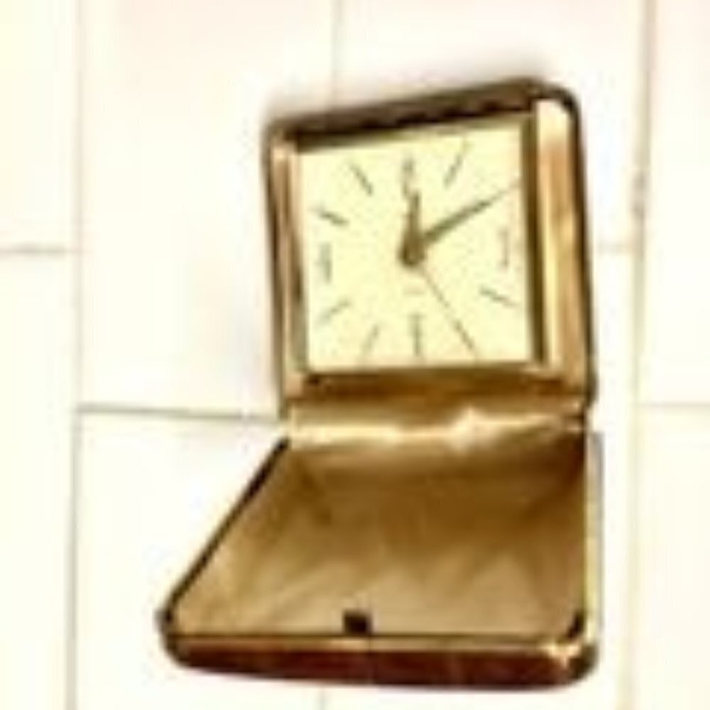 Mid Century Elgin Alarm Clock